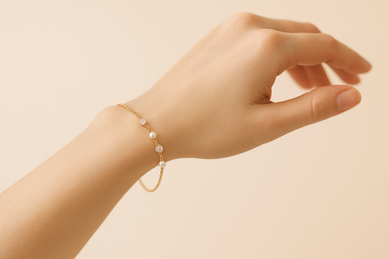 18k Solid Gold Bracelets